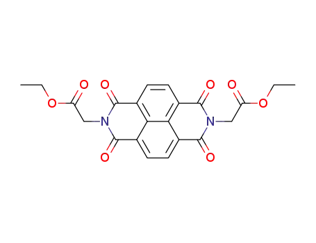 Molecular Structure of 64005-90-9 (DIETHYL-1,3,6,8-TETRAHYDRO-1,3,6,8-TETRAOXOBENZO[IMN][3,8]PHENANTHROLINE-2,7-DIACETATE)