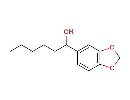1,3-Benzodioxole-5-methanol,a-pentyl- cas  6412-93-7