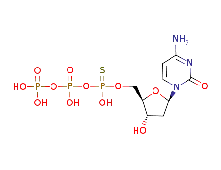 Molecular Structure of 64145-29-5 (deoxycytidine thiotriphosphate)