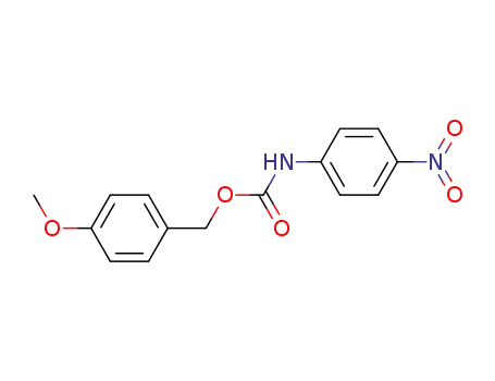 Molecular Structure of 68931-74-8 (4-methoxybenzyl (4-nitrophenyl)carbamate)