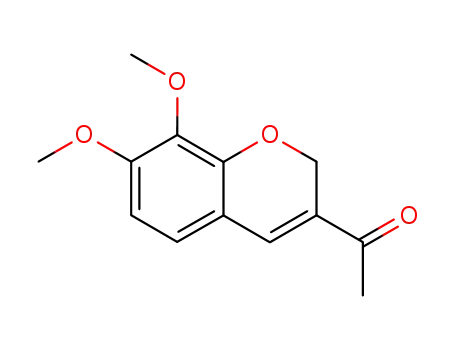 1-(7,8-ジメトキシ-2H-クロメン-3-イル)エタン-1-オン
