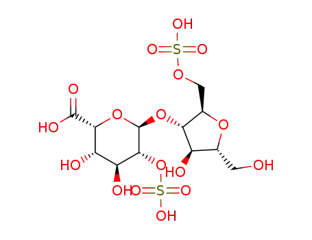 O-(글루쿠론산 2-황산염)-(1–4)-O-(2,5)-안히드로만니톨 6-황산염