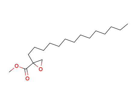 Molecular Structure of 69207-52-9 (methyl 2-tetradecylglycidate)