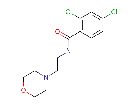 Molecular Structure of 64544-21-4 ((2,4-DICHLOROPHENYL)-N-(2-MORPHOLIN-4-YLETHYL)FORMAMIDE)