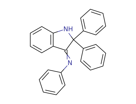 Benzenamine,N-(1,2-dihydro-2,2-diphenyl-3H-indol-3-ylidene)- cas  64483-40-5