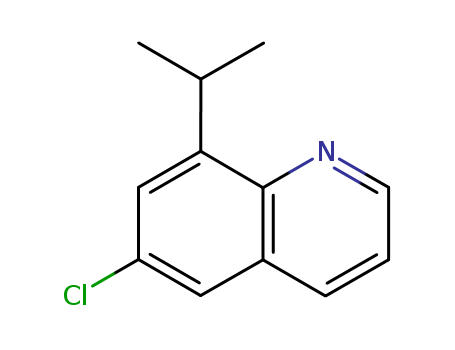 Quinoline,6-chloro-8-(1-methylethyl)-