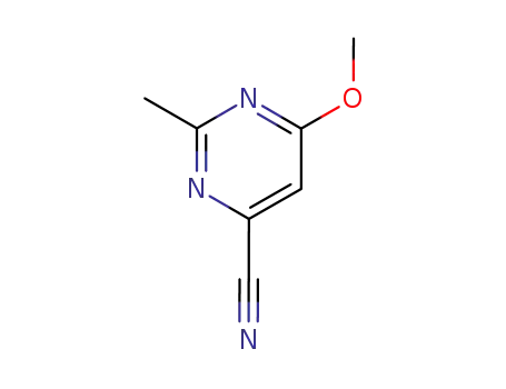 4-Pyrimidinecarbonitrile, 6-methoxy-2-methyl- (9CI)