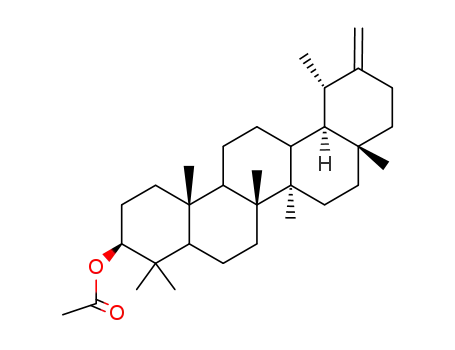 Molecular Structure of 6426-43-3 (taraxasteryl acetate)