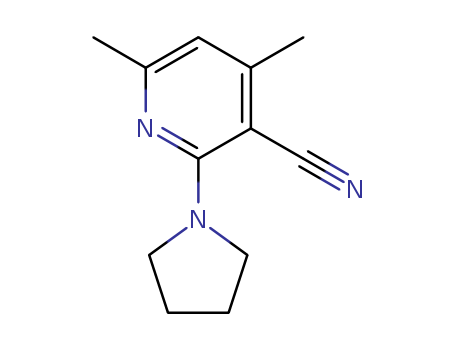 4,6-Dimethyl-2-pyrrolidin-1-ylnicotinonitrile