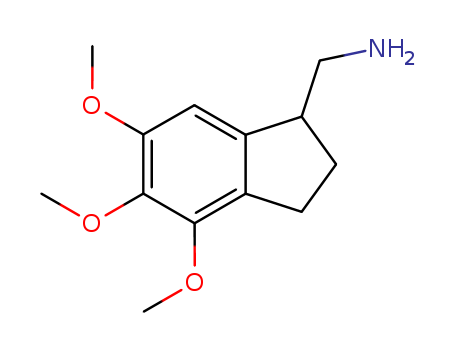 1H-Indene-1-methanamine, 2,3-dihydro-4,5,6-trimethoxy-