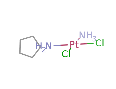 Platinum,amminedichloro(cyclopentanamine)-, (SP-4-3)- cas  64538-66-5