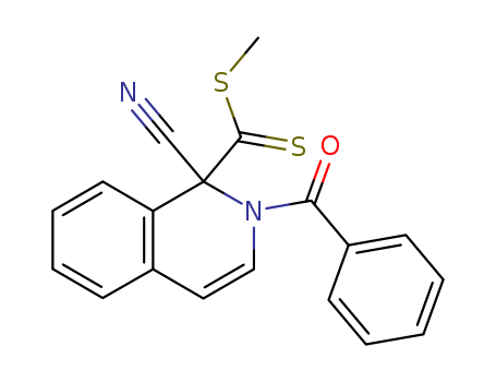 1-Isoquinolinecarbodithioicacid, 2-benzoyl-1-cyano-1,2-dihydro-, methyl ester cas  6457-28-9