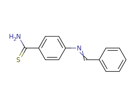 Benzenecarbothioamide,4-[(phenylmethylene)amino]- cas  64510-95-8