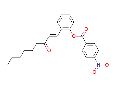 [2-[(E)-3-oxonon-1-enyl]phenyl] 4-nitrobenzoate