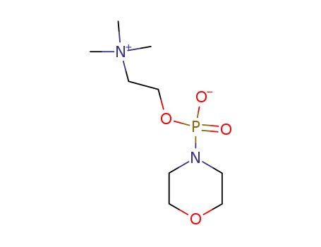Molecular Structure of 30115-52-7 ([2-(hydroxy-morpholin-4-yl-phosphinoyloxy)-ethyl]-trimethyl-ammonium betaine)