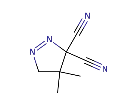4,4-dimethyl-4,5-dihydro-pyrazole-3,3-dicarbonitrile