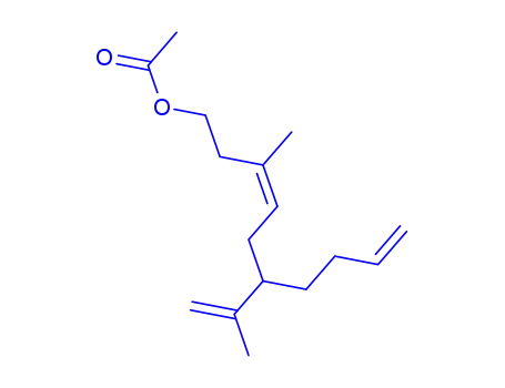 (+/-)-(Z)-3-methyl-6-isopropenyl-3,9-decadien-1-ol acetate