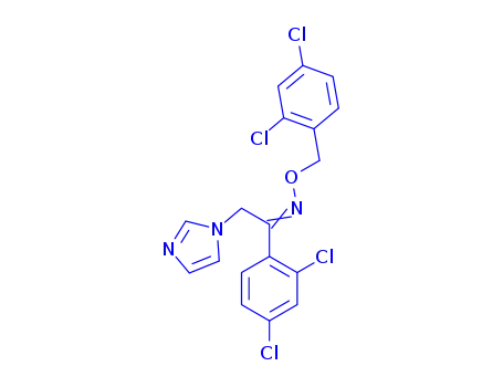Molecular Structure of 64211-45-6 (Oxiconazole)