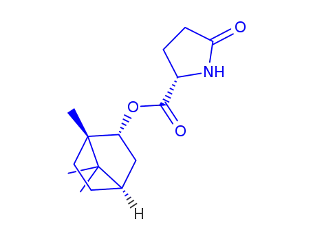 Molecular Structure of 64431-71-6 (1,7,7-trimethylbicyclo[2.2.1]hept-2-yl 5-oxo-DL-prolinate)