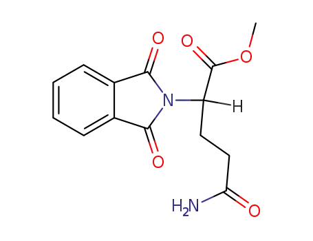 methyl 5-amino-2-(1,3-dioxo-1,3-dihydro-2H-isoindol-2-yl)-5-oxopentanoate