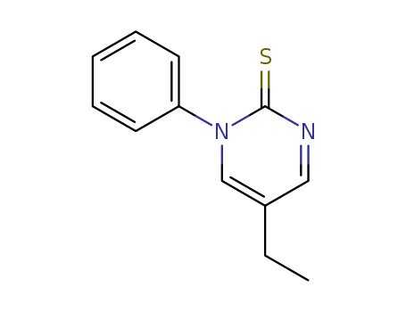 2(1H)-Pyrimidinethione,5-ethyl-1-phenyl- cas  64300-55-6