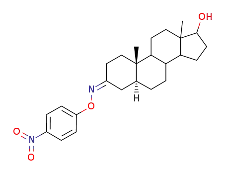 17β-ヒドロキシ-5β-アンドロスタン-3-オンO-(p-ニトロフェニル)オキシム