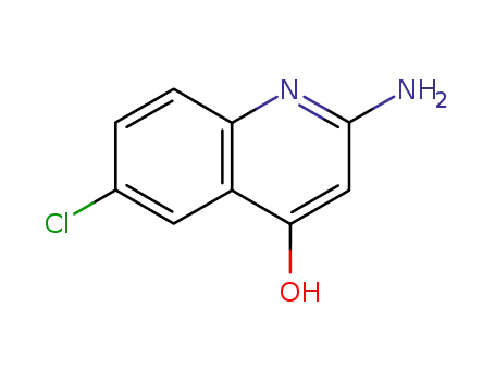 Molecular Structure of 64319-84-2 (2-AMINO-6-CHLOROQUINOLIN-4-OL)