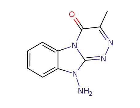 10-amino-3-methyl-1,2,4-triazino[4,3-a]benzimidazol-4(10H)-one