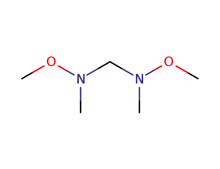 Molecular Structure of 6919-46-6 (Methanediamine, N,N'-dimethoxy-N,N'-dimethyl-)