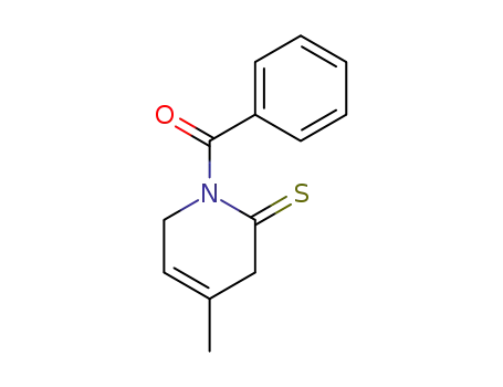 2(1H)-Pyridinethione,  1-benzoyl-3,6-dihydro-4-methyl-  (7CI,8CI)