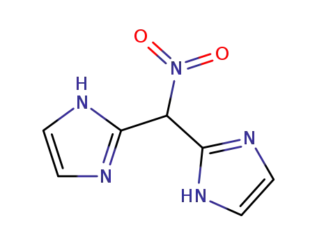 Molecular Structure of 64308-79-8 (BIS-(IMIDAZOL-2-YL)NITROMETHANE)