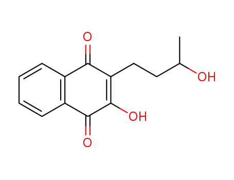 2-Hydroxy-3-(3-hydroxybutyl)-1,4-naphthoquinone