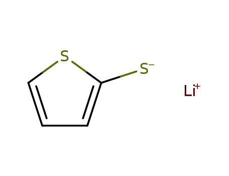 Molecular Structure of 96010-14-9 (2-Thiophenethiol, lithium salt)