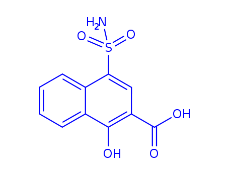 2-Naphthalenecarboxylicacid, 4-(aminosulfonyl)-1-hydroxy- cas  64415-15-2