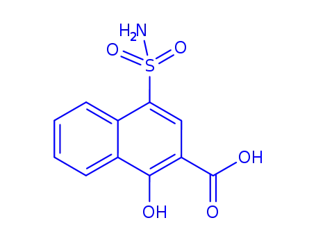 4-아미노설포닐-1-하이드록시-2-나프토익산, 97