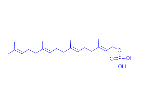 2,6,10,14-Hexadecatetraen-1-ol,3,7,11,15-tetramethyl-, 1-(dihydrogen phosphate), (2E,6E,10E)-                                                                                                           (68982-81-0)
