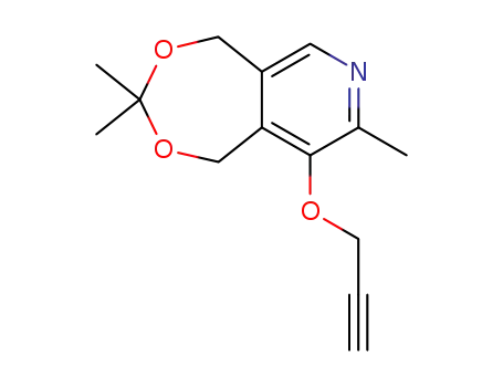 1,5-Dihydro-3,3,8-trimethyl-9-(2-propynyloxy)[1,3]dioxepino[5,6-c]pyridine