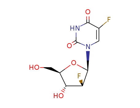 2',5-difluoro-2'-deoxy-1-arabinosyluracil