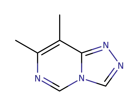 Molecular Structure of 69141-89-5 (4,5-dimethyl-1,3,7,8-tetrazabicyclo[4.3.0]nona-2,4,6,8-tetraene)