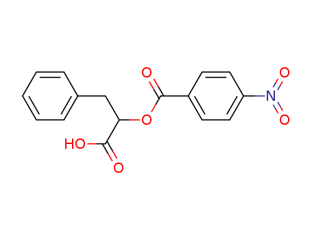 Benzenepropanoic acid, a-[(4-nitrobenzoyl)oxy]- cas  69056-26-4