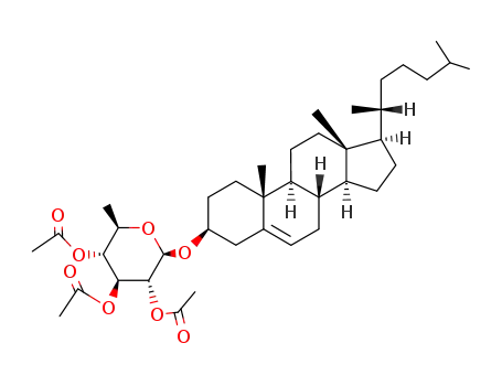 cholesteryl-(tri-<i>O</i>-acetyl-6-deoxy-β-<i>D</i>-glucopyranoside)