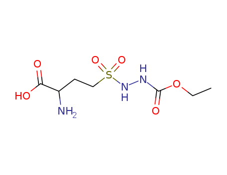 Hydrazinecarboxylicacid, 2-[(3-amino-3-carboxypropyl)sulfonyl]-, 1-ethyl ester (9CI) cas  69164-81-4