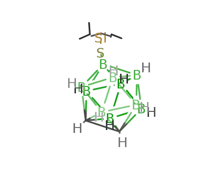 9-(triisopropylsilylmercapto)-1,2-dicarba-closo-dodecaborane