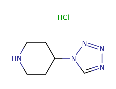 4-(1H-Tetrazol-1-yl)piperidine hydrochloride