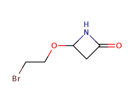 2-Azetidinone, 4-(2-bromoethoxy)-