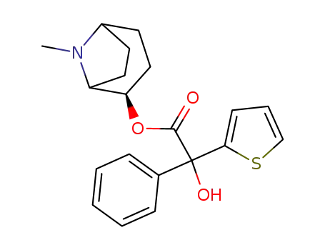 (+)-2-alpha-Tropan-2-ol, (+)-2-phenyl-2-(2-thienyl)glycolate