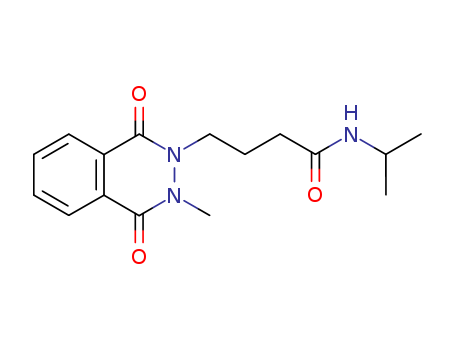 2(1H)-Phthalazinebutanamide,3,4-dihydro-3-methyl-N-(1-methylethyl)-1,4-dioxo- cas  64377-91-9