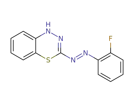 N-[(E)-4,1,2-benzothiadiazin-3-ylideneamino]-2-fluoroaniline
