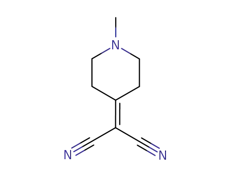 Molecular Structure of 6945-39-7 (2-(1-methyl-4-piperidylidene)propanedinitrile)