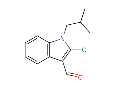 1H-Indole-3-carboxaldehyde,2-chloro-1-(2-methylpropyl)- cas  64788-58-5